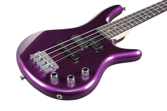 Ibanez GSRM20MPL Gio Mikro Double Cut Bass (Metallic Purple)