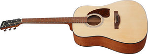 IBANEZ PF50LOPN PF Series Lefty Dreadnought A/E Guitar (Open Pore Natural)