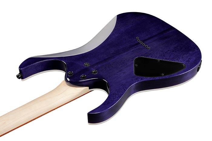 Ibanez Standard Series Double Cut Electric Guitar (Cerulean Blue Burst) - RG421QMCBB - Ray's Midbell Music
