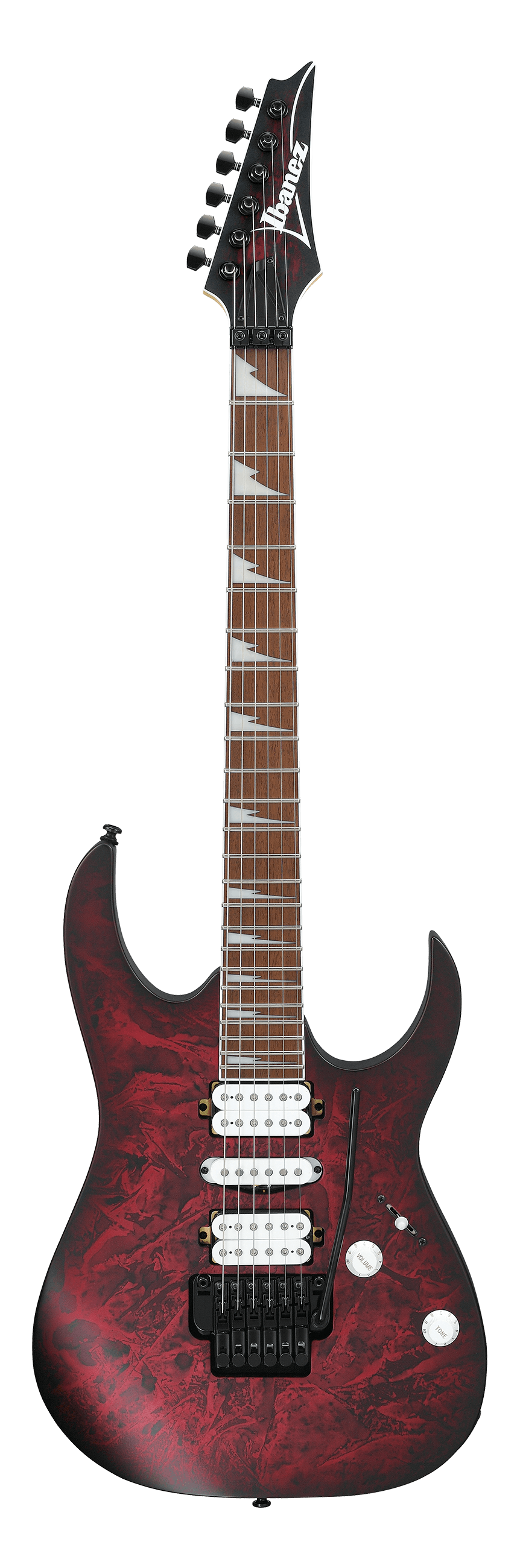 Ibanez RG470DXWWZM RG Standard Series Double Cut Electric Guitar (Wine Red Frozen Matte)