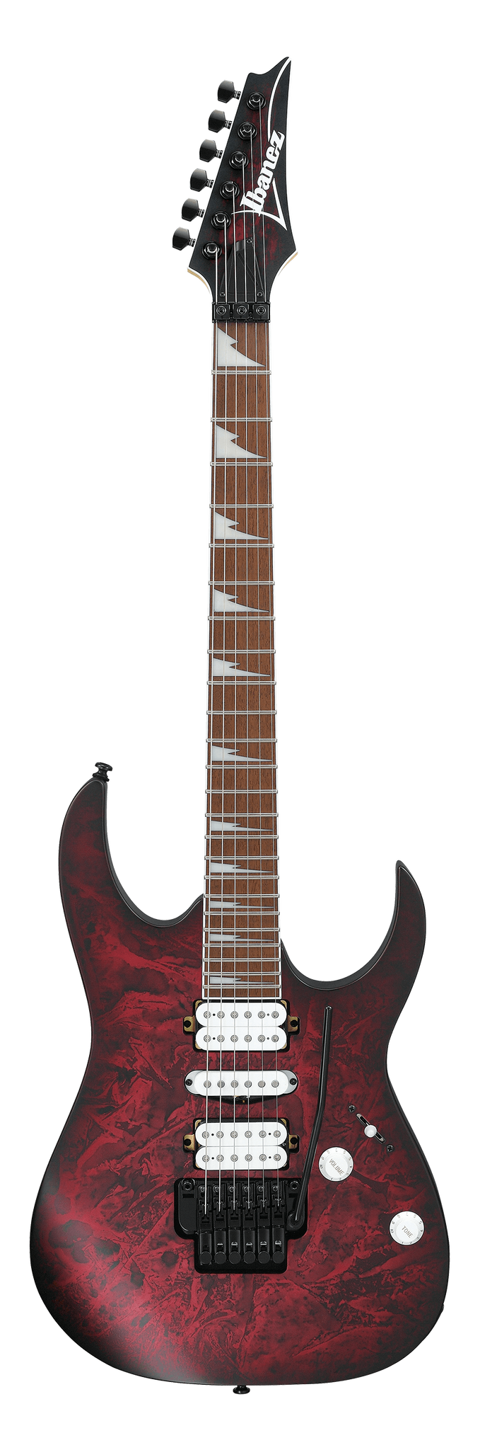Ibanez RG470DXWWZM RG Standard Series Double Cut Electric Guitar (Wine Red Frozen Matte)
