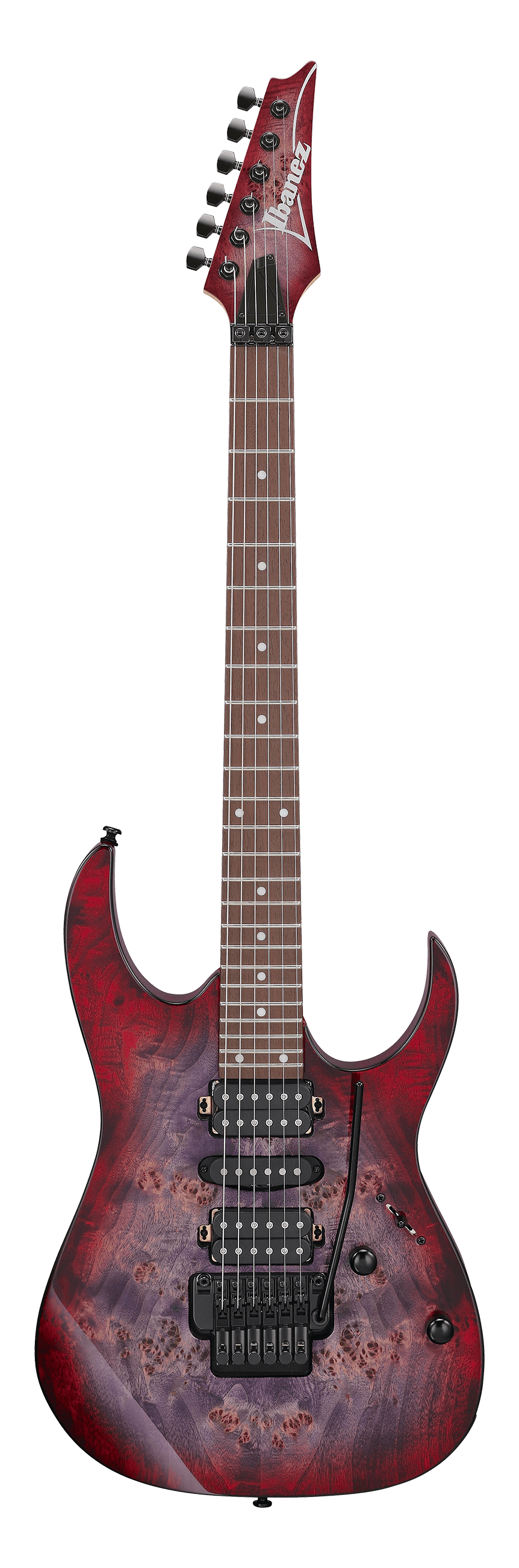 Ibanez RG470PBREB RG Series Double Cut Electric Guitar W/Edge Trem (Red Eclipse Burst)
