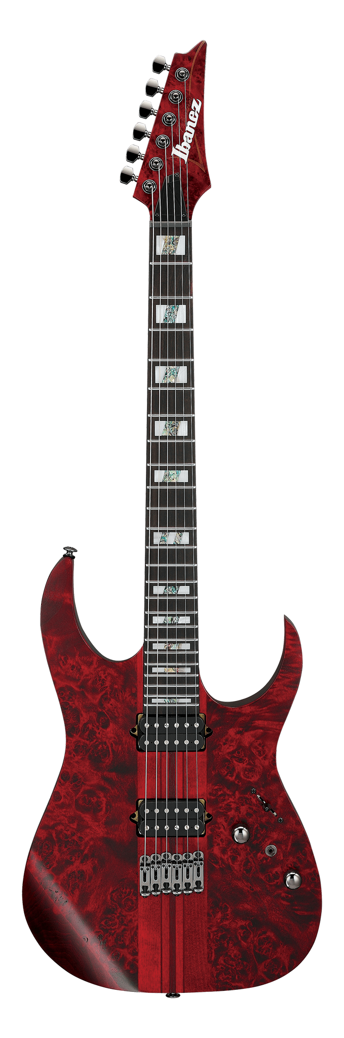 Ibanez RGT1221PBSWL Premium Series Double Cut Electric Guitar W/Bag (Stained Wine Red Low Gloss)