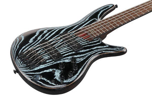 Ibanez SR1325SBAVL Premium SR Series 5 String Electric Bass Guitar (Aqua Wave Low Gloss)