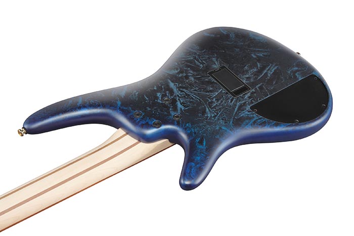 Ibanez SR305EDXCZM SR 300 Series 5 String Electric Bass Guitar (Cosmic Blue Frozen Matte)