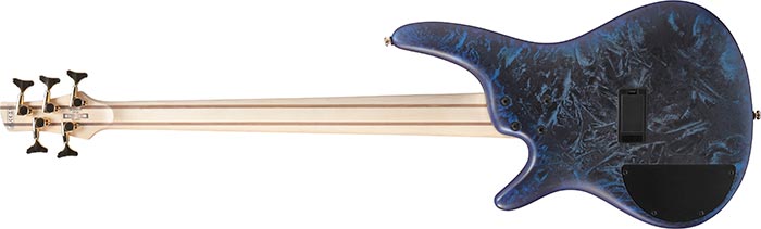 Ibanez SR305EDXCZM SR 300 Series 5 String Electric Bass Guitar (Cosmic Blue Frozen Matte)