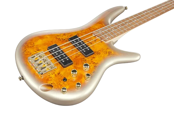 Ibanez SR400EPBDXMGU 400 Series SR 4 String Bass W/Active Electronics (Mars Gold Metallic Burst)