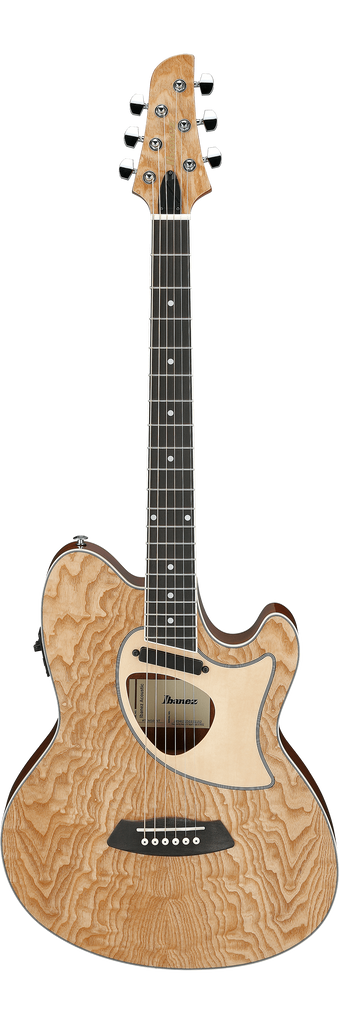 Ibanez TCM50NT Talman Series A/E Guitar (Natural Quilt)
