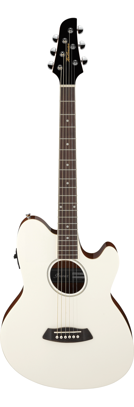 Ibanez TCY10EIVH Talman Series A/E Guitar (Ivory)