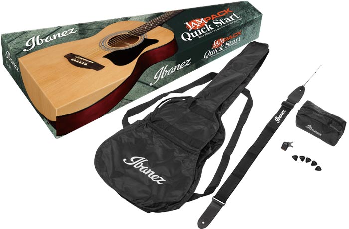 Ibanez IJVC50 Grand Concert Acoustic Guitar Starter Pack