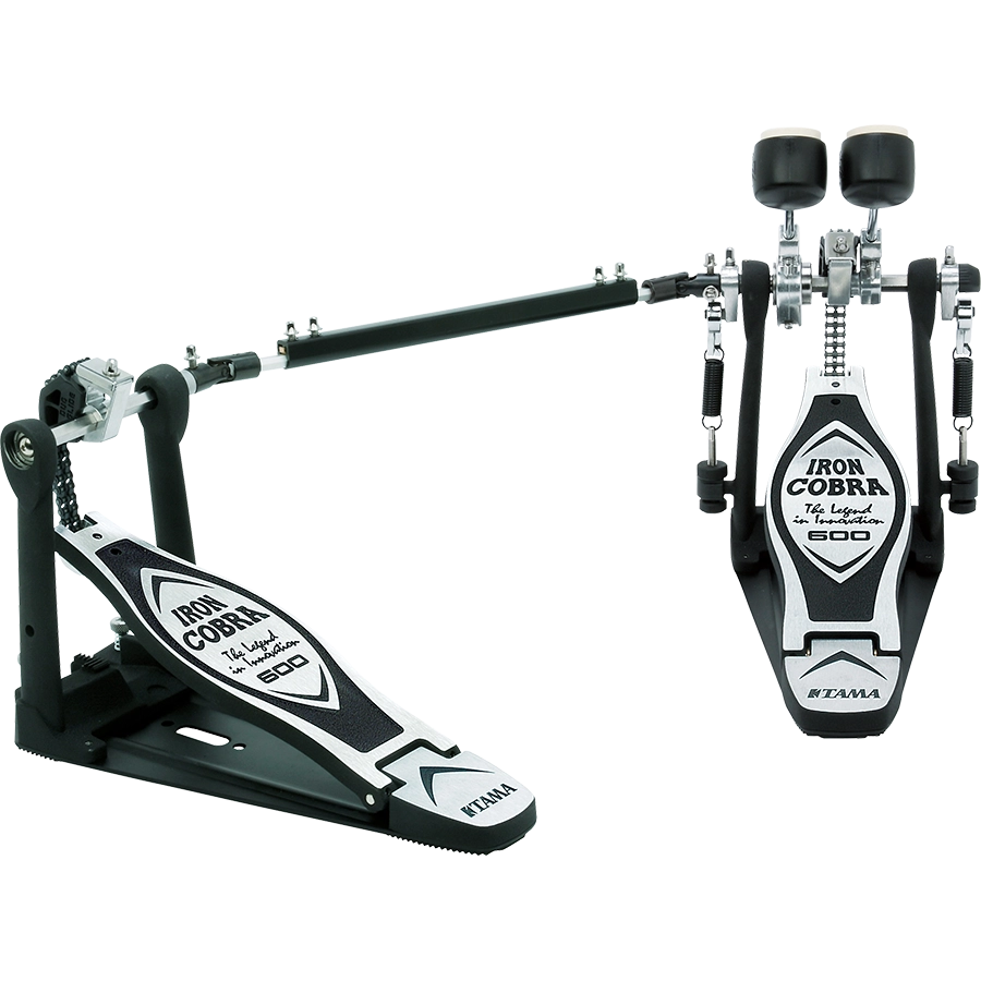 TAMA HP600DTWMB Iron Cobra 600 Duo Glide Twin Pedal (Dark Shadow Edition)