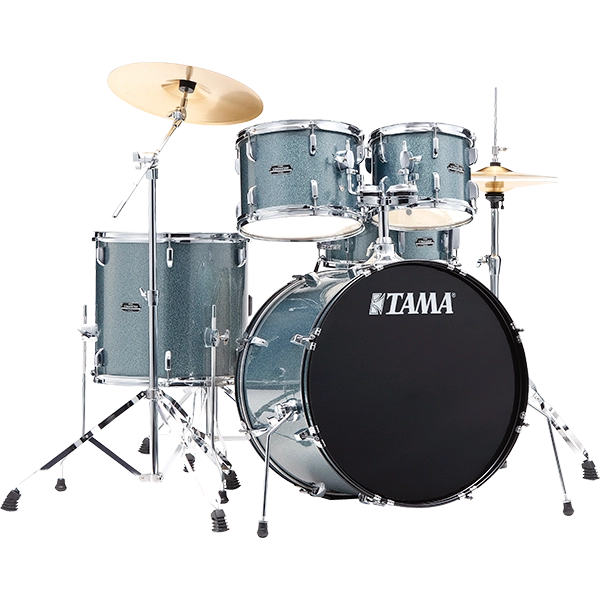 Tama ST52H5CSEM 5 Piece Stagestar Complete Drum Set (Sea Blue Mist)
