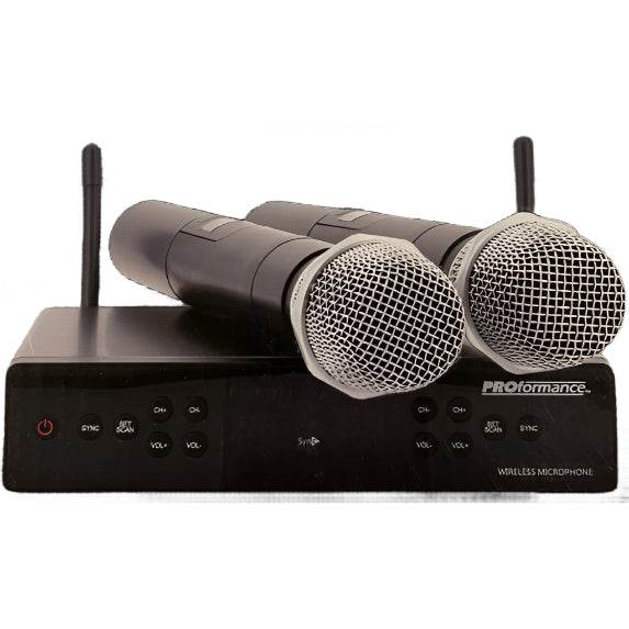 PROformance PDW700HH Dual Handheld Digital Wireless System - Ray's Midbell Music