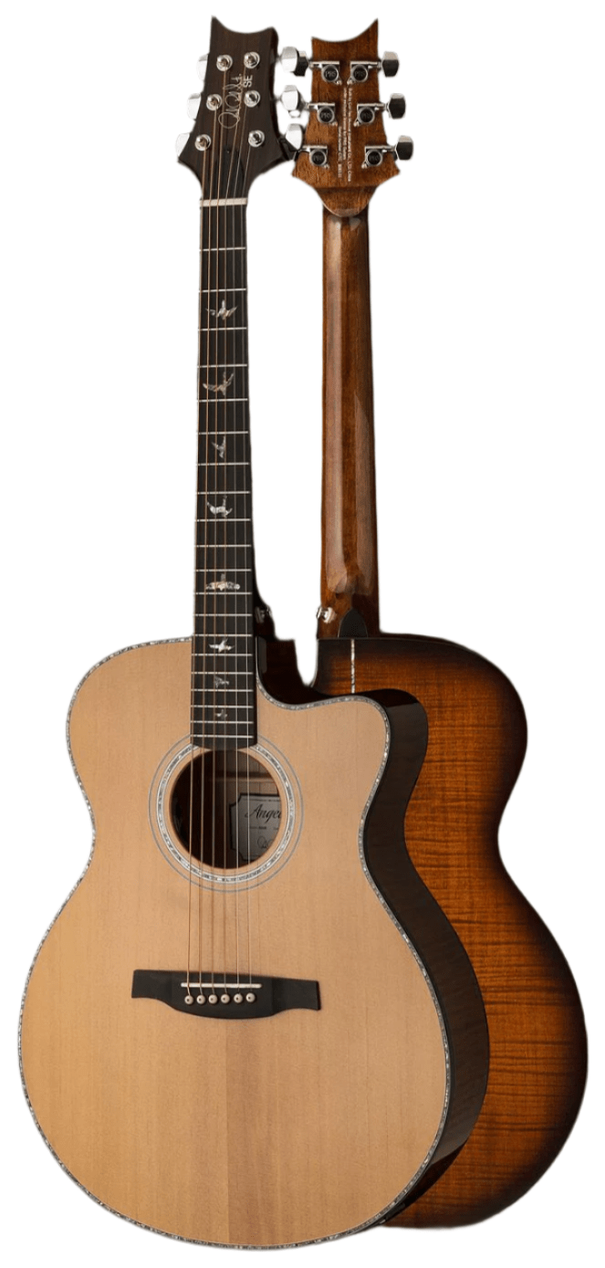 PRS 109635BG SE A50e Acoustic/Electric Guitar w/ Fishman Sonitone Pickup ( Black Gold ) - Ray's Midbell Music