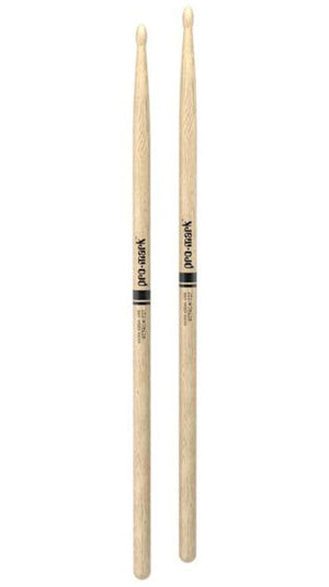 PRO MARK PW727W Classic Attack 727 Shira Kashi Oak Drumstick, Oval Wood Tip - Ray's Midbell Music