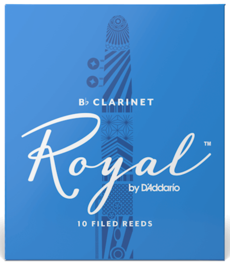 Rico Royal RCB1030 #3 Clarinet Reeds, Box of 10