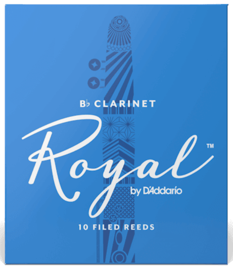 Rico Royal RCB1030 #3 Clarinet Reeds, Box of 10 - Ray's Midbell Music