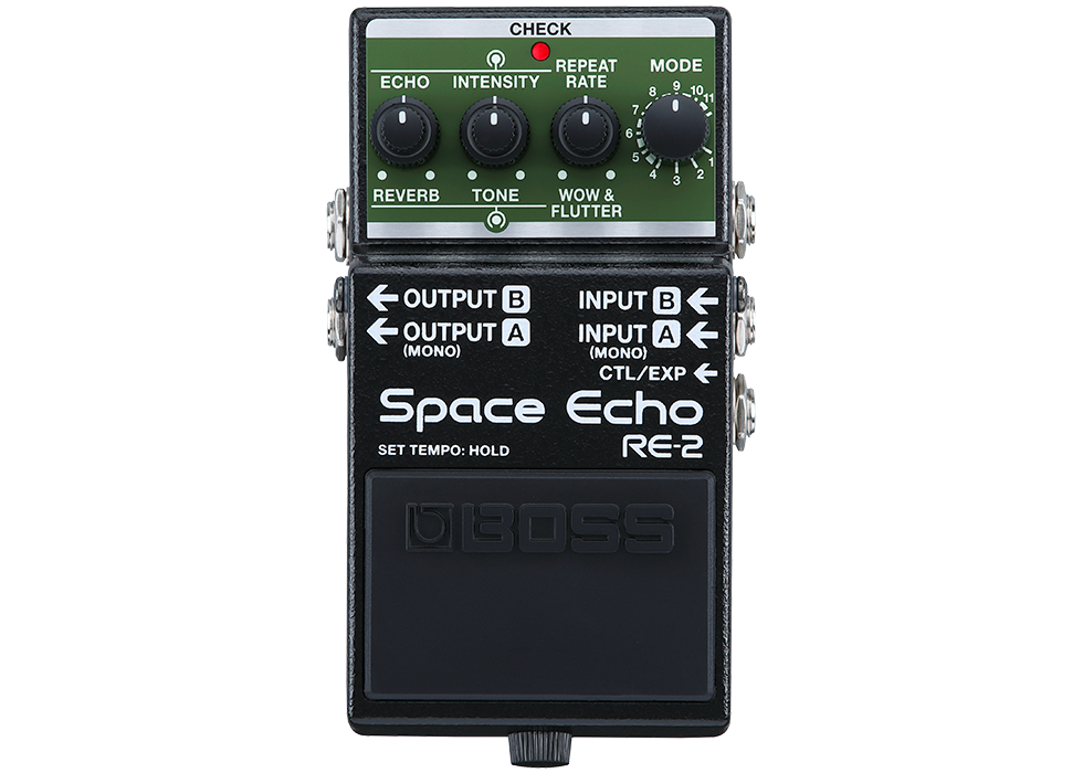 BOSS RE2 Space Echo Digital Delay Pedal