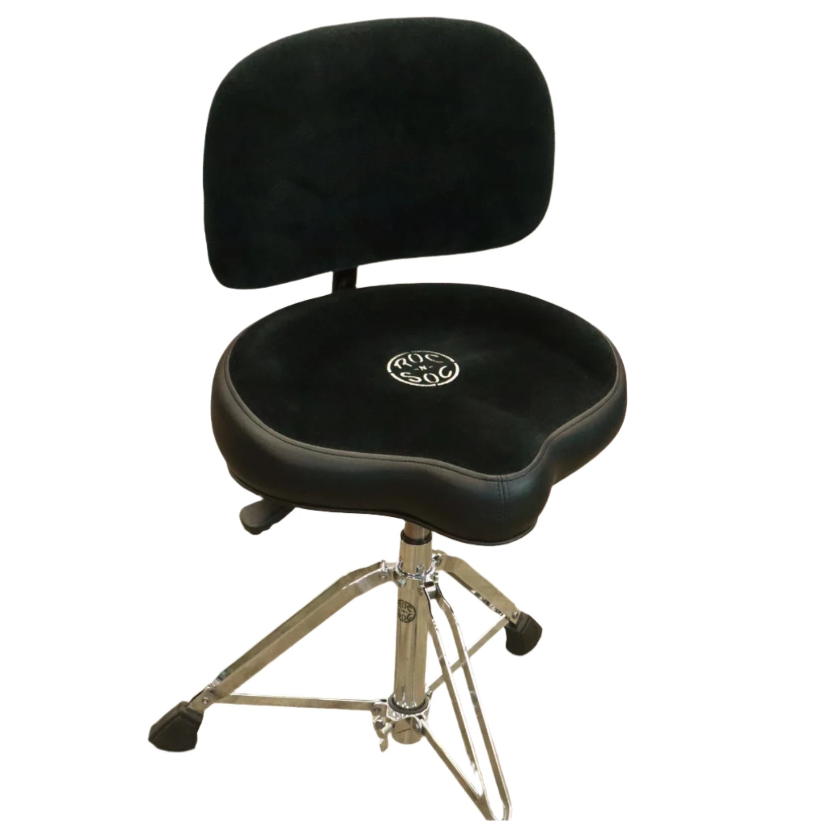 ROC-N-SOC NROKWB Nitro Motorcycle Throne w/ Back Rest (Black)