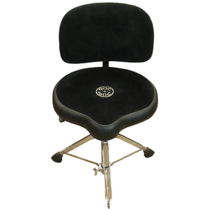 ROC-N-SOC NROKWB Nitro Motorcycle Throne w/ Back Rest (Black) - Ray's Midbell Music