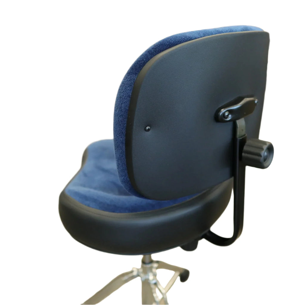 ROC-N-SOC NROBWB Nitro Motorcycle Throne w/ Back Rest (Blue)