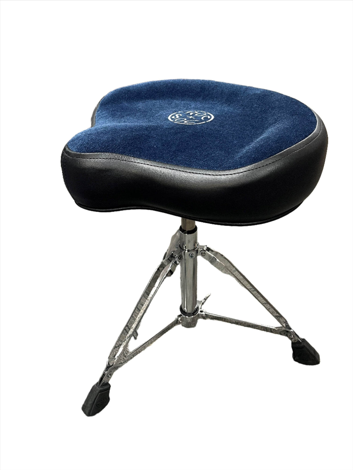 ROC-N-SOC NROB Nitro Motorcycle Throne (Blue) - Ray's Midbell Music