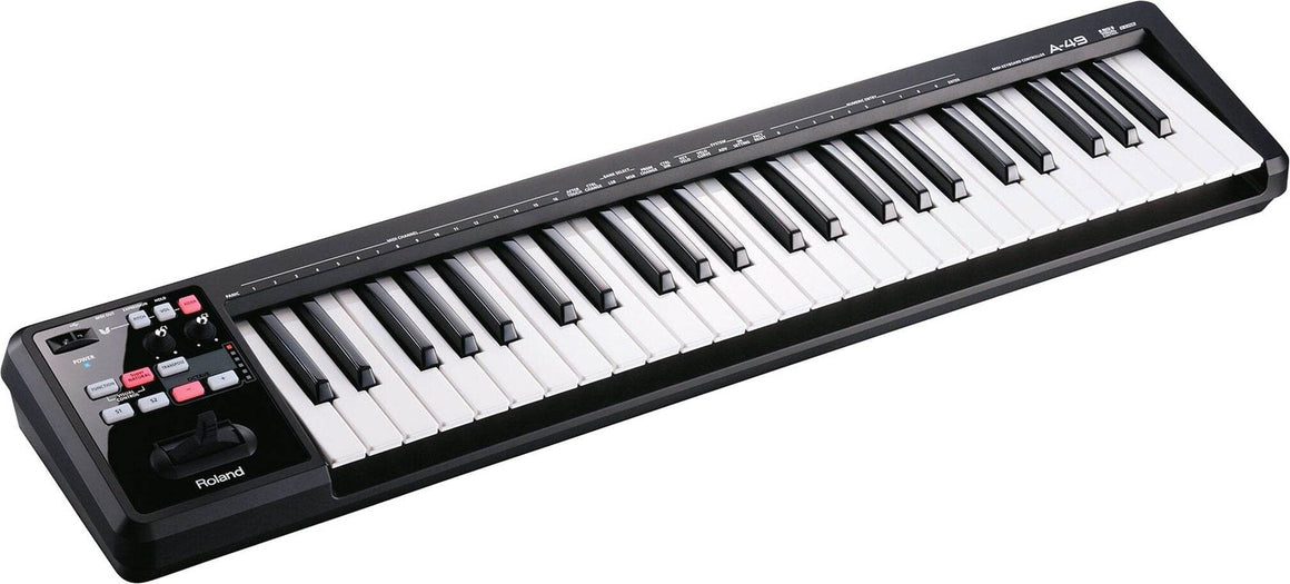 ROLAND A49BK 49 - Key MIDI Keyboard Controller - Ray's Midbell Music
