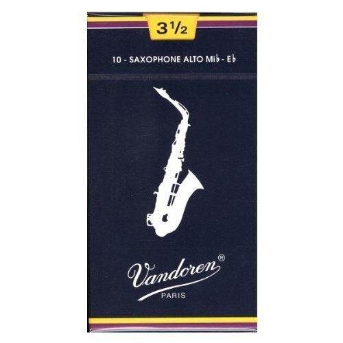 VANDOREN SR2135 #3.5 Alto Sax Reeds, Box of 10 - Ray's Midbell Music