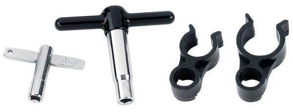 DW DWSM8032 Hi-Torq & Standard Drum Key 2 Pack w/ Clips - Ray's Midbell Music