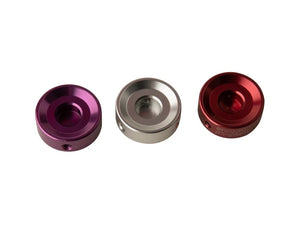 PRS 113185001 Barefoot Guitar Pedal Buttons, Set of 3 (Red, Blue, Silver)