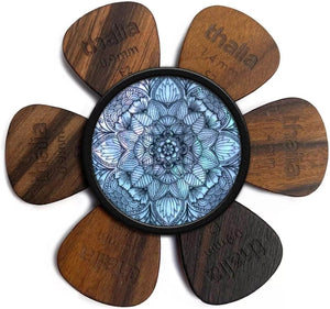 THALIA THPPPMSWP Pearl Mandala Shell Pick Puck w/White Pearl Inlay - Ray's Midbell Music