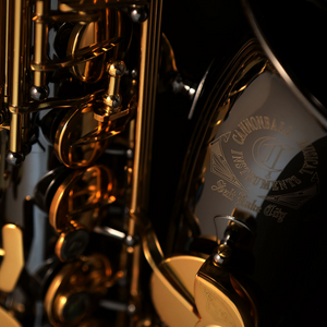 CANNONBALL TSCEPBL Sceptyr Semi-Pro Tenor Sax, Black w/ Gold Keys