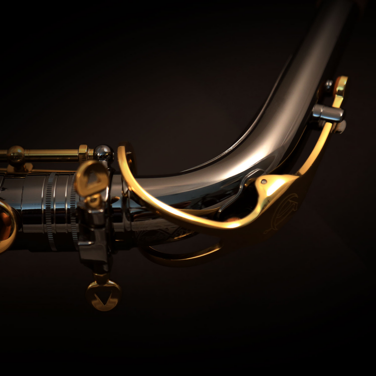 CANNONBALL TSCEPBL Sceptyr Semi-Pro Tenor Sax, Black w/ Gold Keys