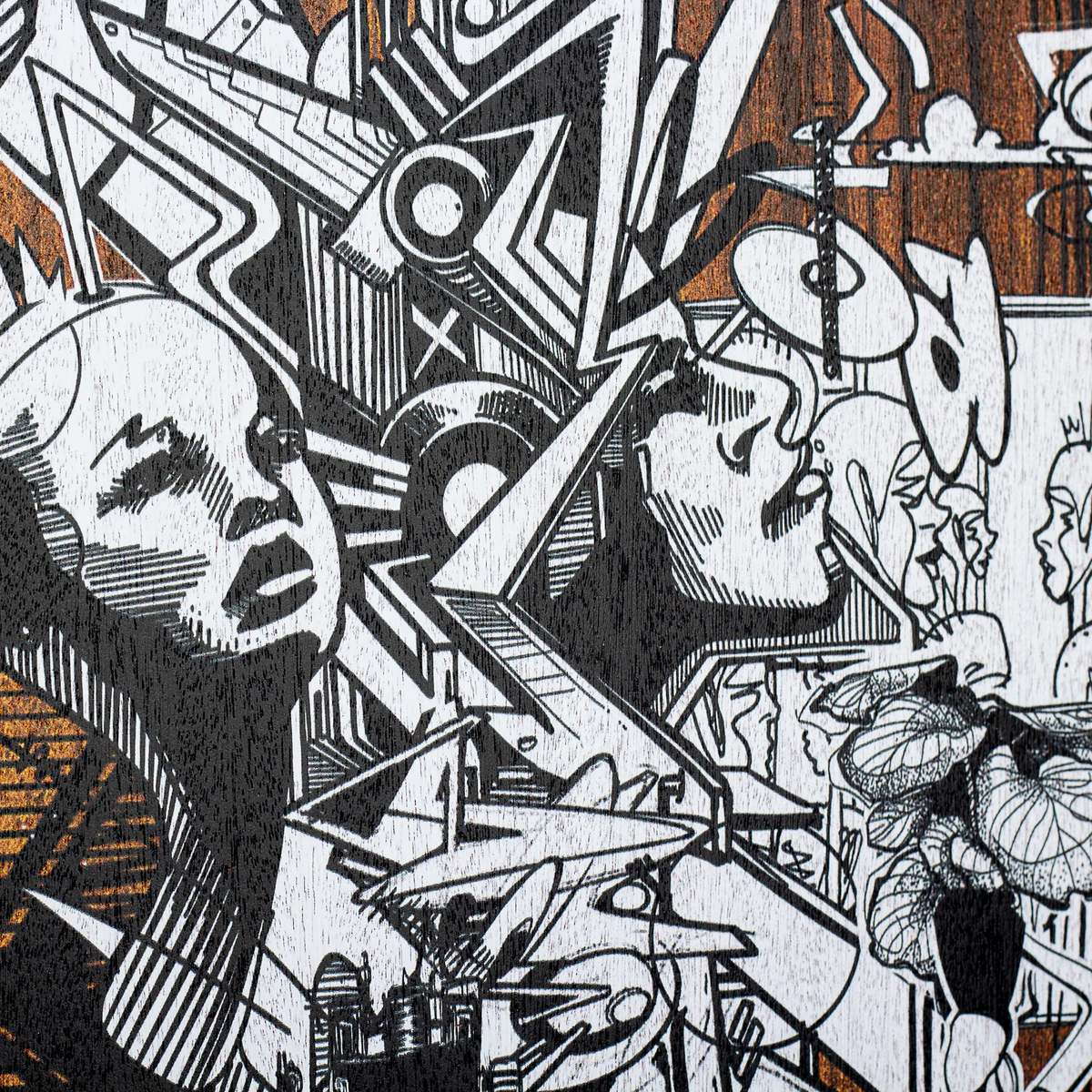 Sela SE173 Art Series Cajon (Sketch)