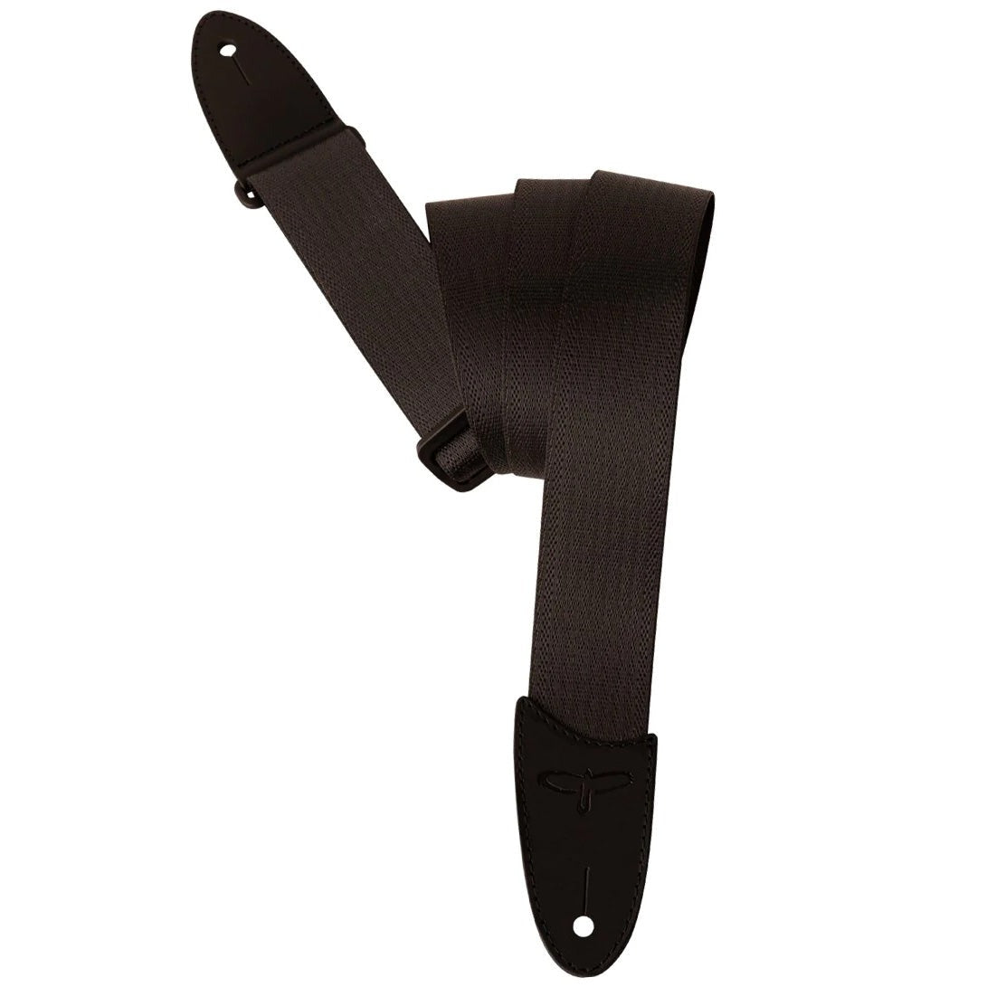 PRS 100155001 2" Black Nylon Seatbelt Strap
