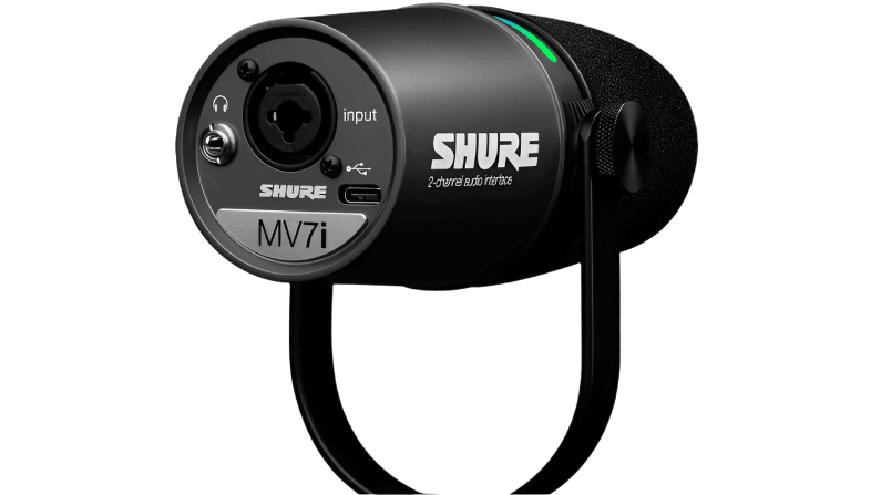 SHURE MV7I Smart Mic + Interface - Ray's Midbell Music
