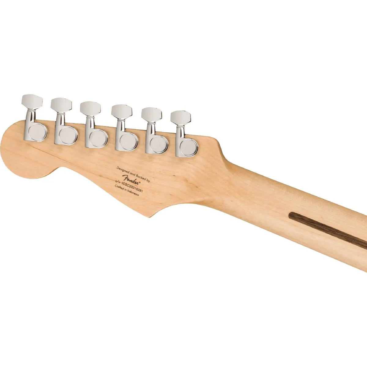 Fender 0373301506 Squier Sonic Series Stratocaster HT H Electric Guitar (Black w/ Black Pickguard)