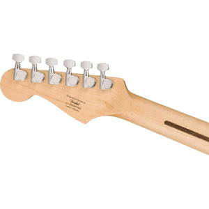 Fender 0373301506 Squier Sonic Series Stratocaster HT H Electric Guitar (Black w/ Black Pickguard)