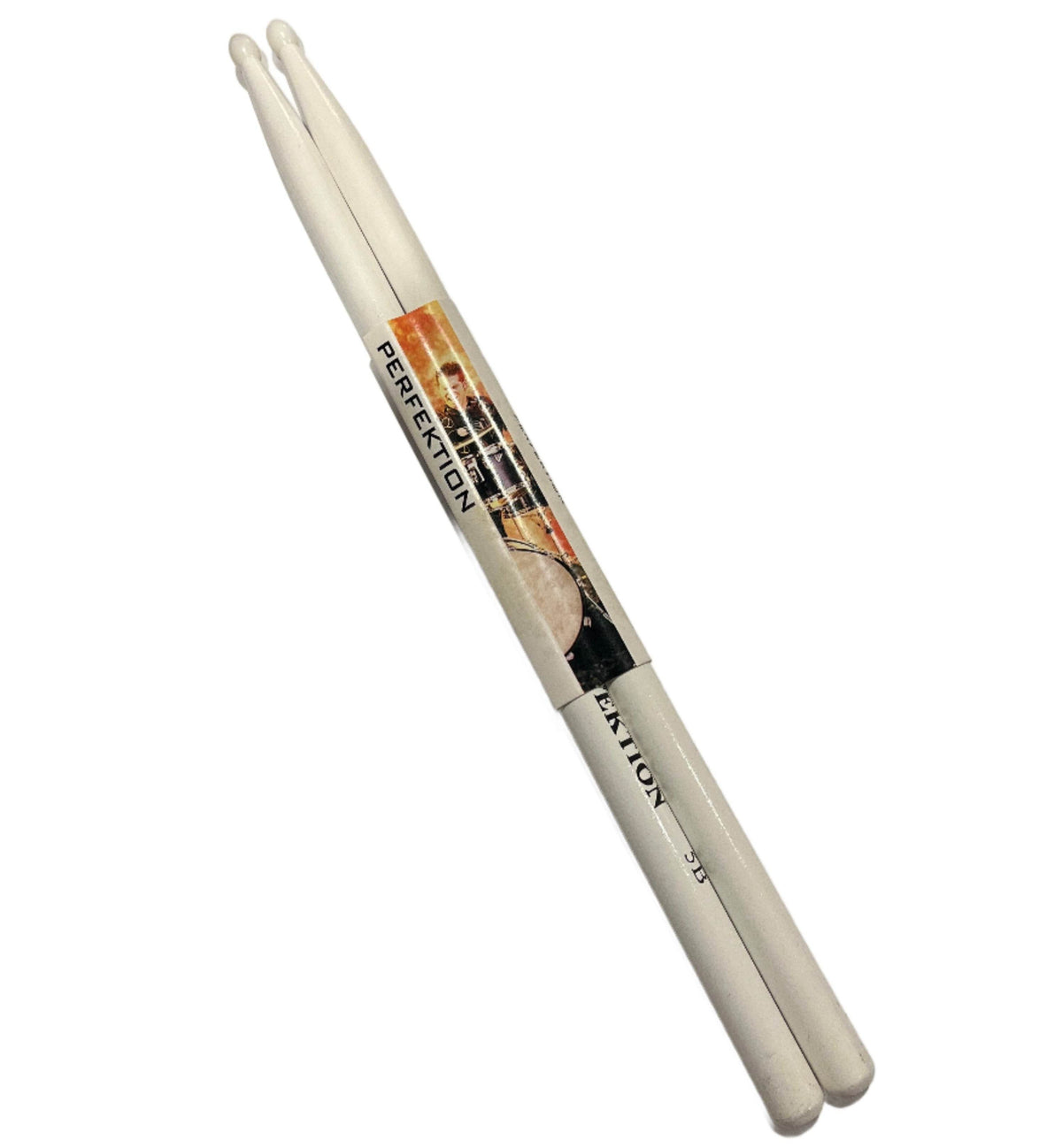 PERFEKTION WHT5B 5BN White Drumsticks - Ray's Midbell Music