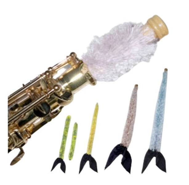 HOLLYWOODWINDS PDPSOP Soprano Sax Pad Saver Plus w/ Micro Fiber Swab - Ray's Midbell Music