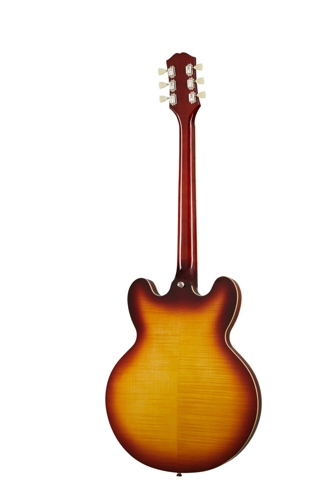 Epiphone EIES335FRTBNH1 Original ES335 Figured Semi-Hollow Electric Guitar (Raspberry Tea Burst)