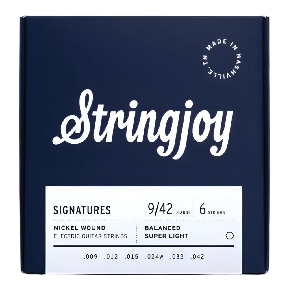 Stringjoy SJ - OR0942 Orbiters Balanced Super Light Gauge (9 - 42) Coated Nickel Wound Electric Guitar Strings - Ray's Midbell Music