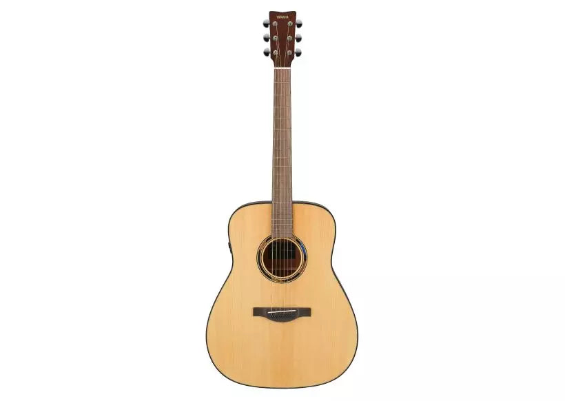 Yamaha TAG1ESDB TransAcoustic Dreadnought Guitar with Solid Sitka Top, Mahogany Back and Sides. Sand Burst Finish