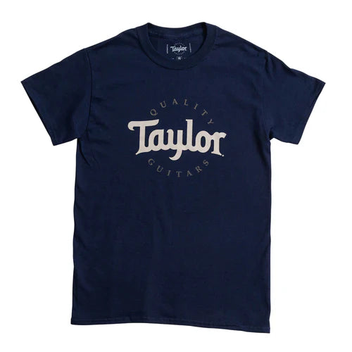 TAYLOR 16548 Mens Two-Color Logo Shirt, Navy- XXL