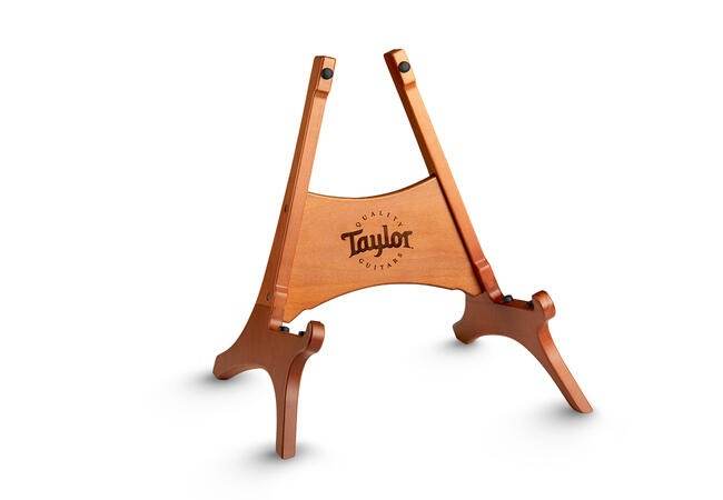 Taylor TDS02 Guitar Stand, Brown Danish Beechwood - Ray's Midbell Music