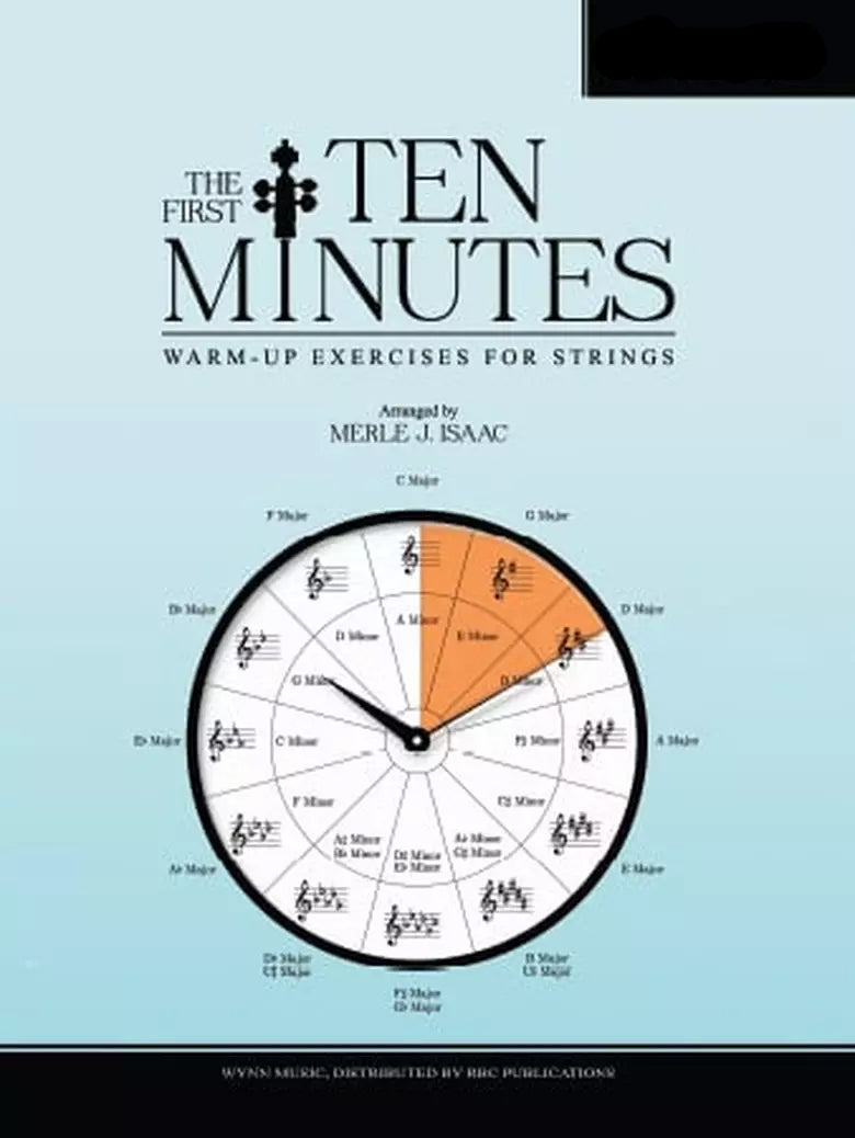 Wynn Music Publishers 8094 The First Ten Minutes, Double Bass Method Book