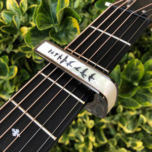THALIA THCB20108 Black Chrome Finish Capo - Birds on Pearl - Ray's Midbell Music