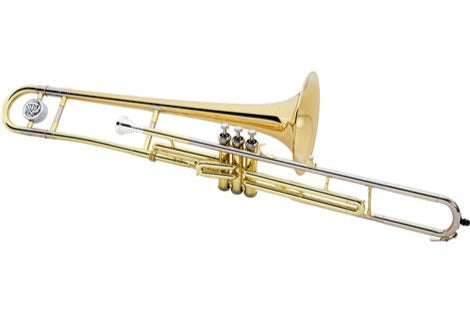 JUPITER JTB720VRQ C Valve Trombone with Rose Brass Bell