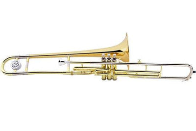 JUPITER JTB720VRQ C Valve Trombone with Rose Brass Bell - Ray's Midbell Music