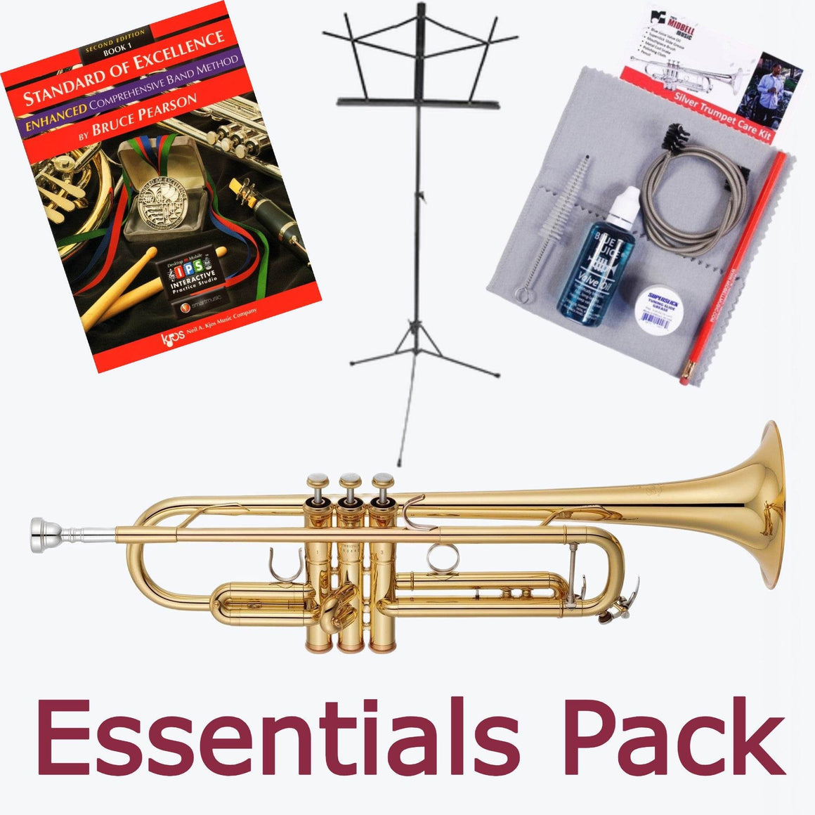 Trumpet Essentials Pack - Ray's Midbell Music